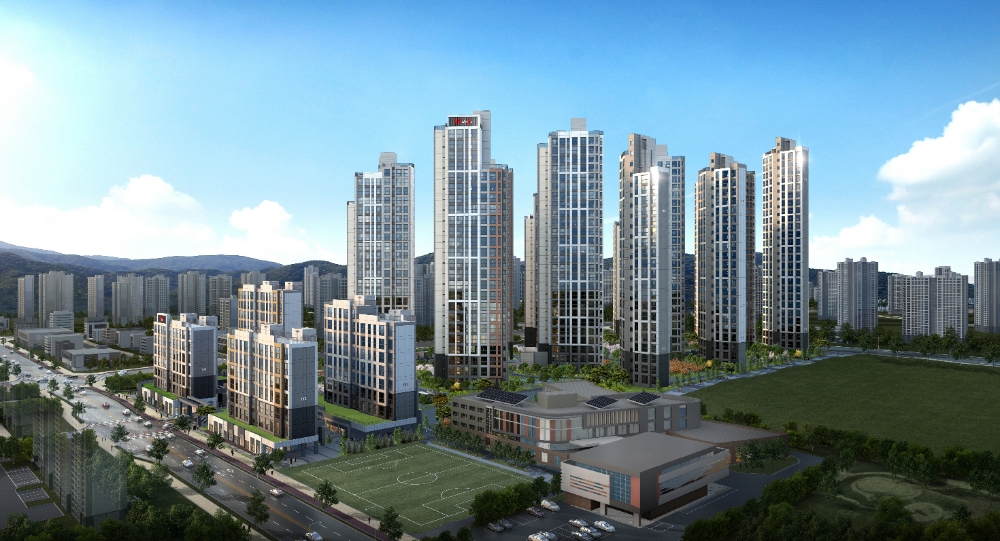 내포신도시 EG the1 3차 반조감도