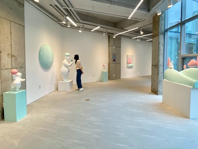 전시장.(제공=삼진식품)