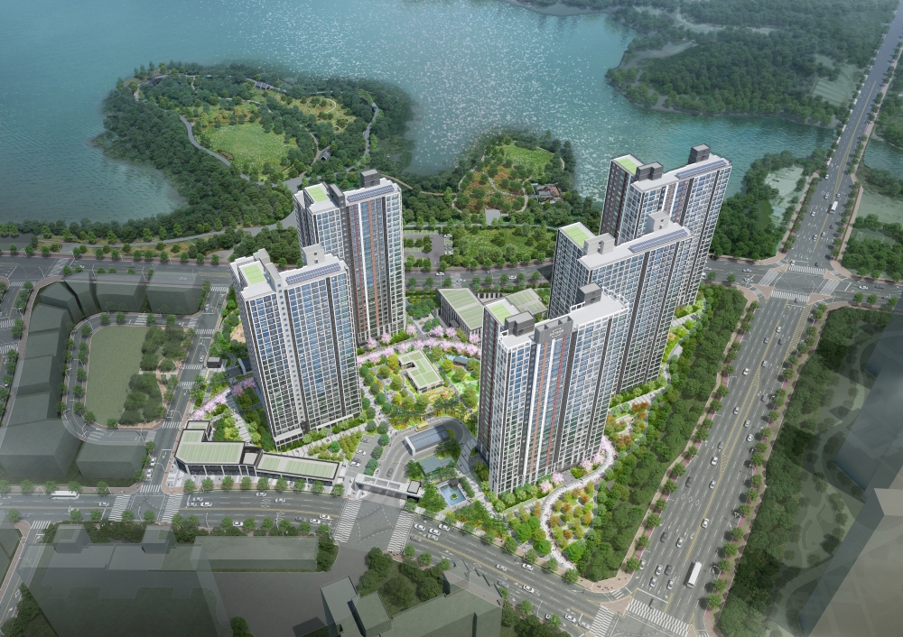 에코시티 데시앙 15블록 조감도