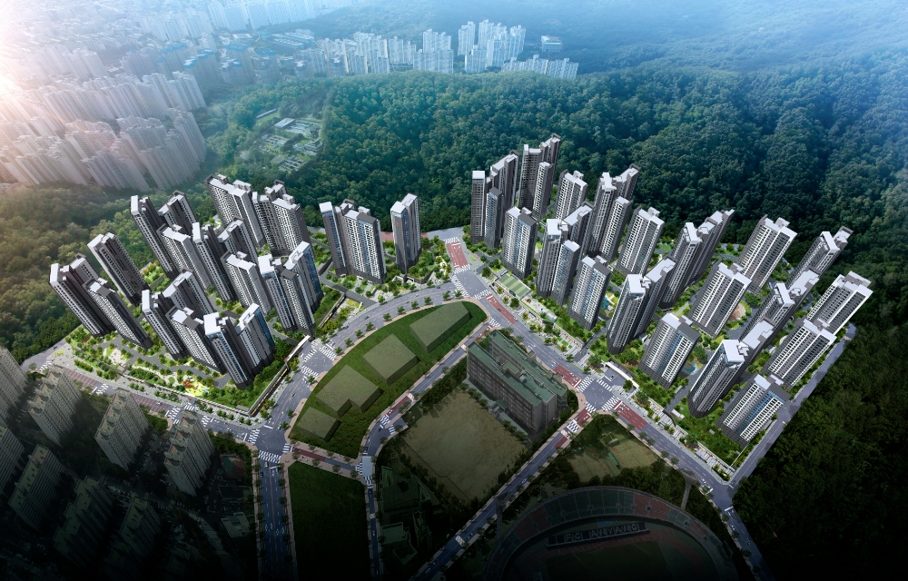 '평촌 엘프라우드'조감도