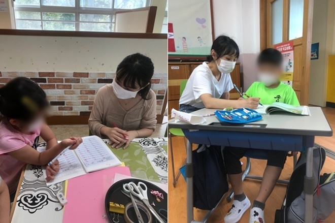 상반기 ‘다깨침 서포터’ 활동 모습.(사진제공=부산교육청)