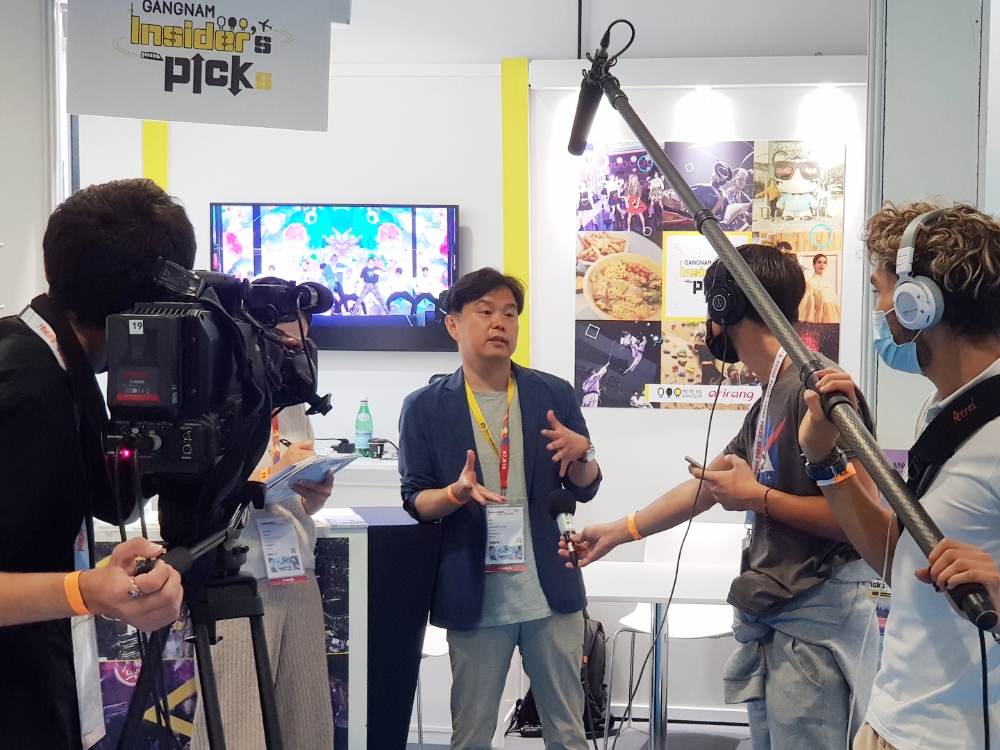 강남구, 세계 최대 영상마켓 ‘밉컴’ 공식 인터뷰 진행