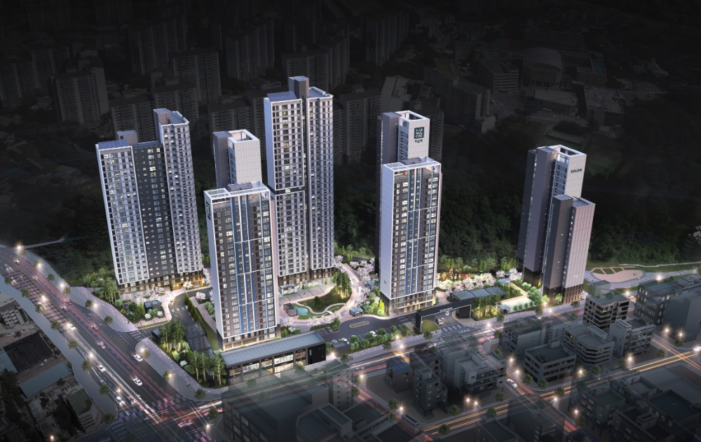 대전 하늘채 엘센트로 야경투시도.(사진=코오롱글로벌)