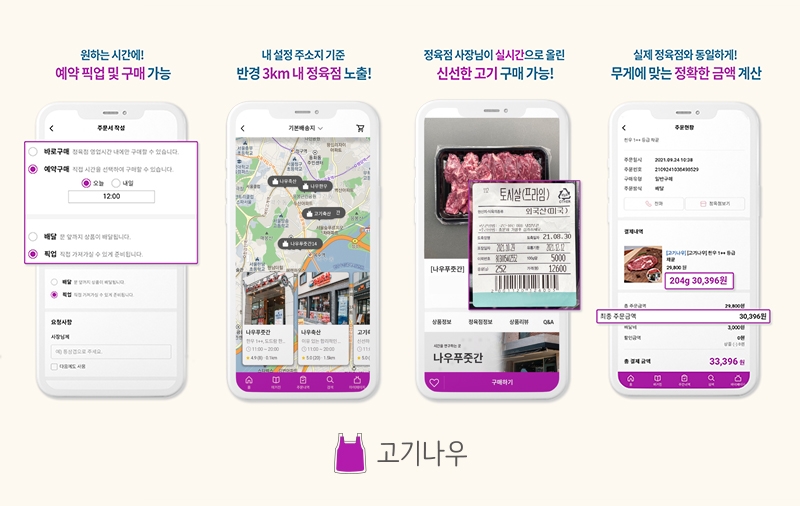 대상그룹 대상네트웍스㈜, 정육 O2O 플랫폼 ‘고기나우’ 시범 운영