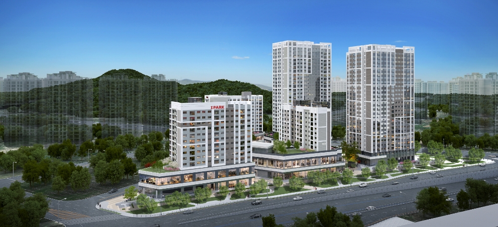 대전 도안 센트럴 아이파크 조감도.(사진=HDC현대산업개발)