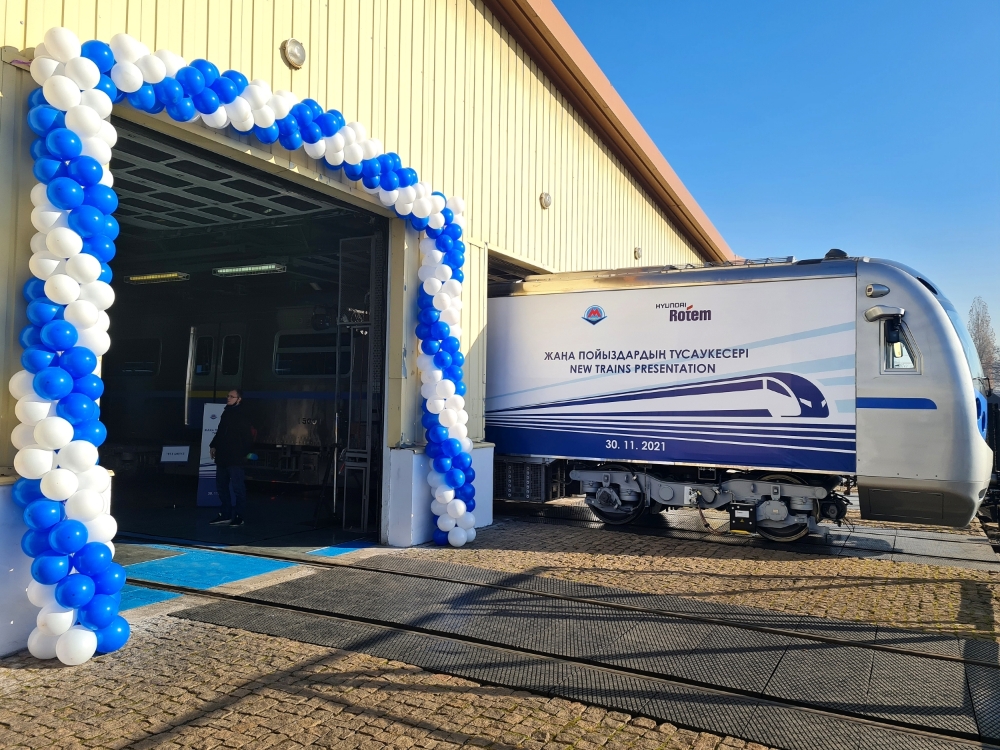 현대로템, 카자흐스탄 알마티 전동차 납품 완료