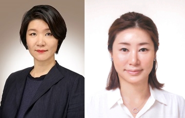 (좌) DMBio 최경은 사장, (우)아벤종합건설 박윤이 사장