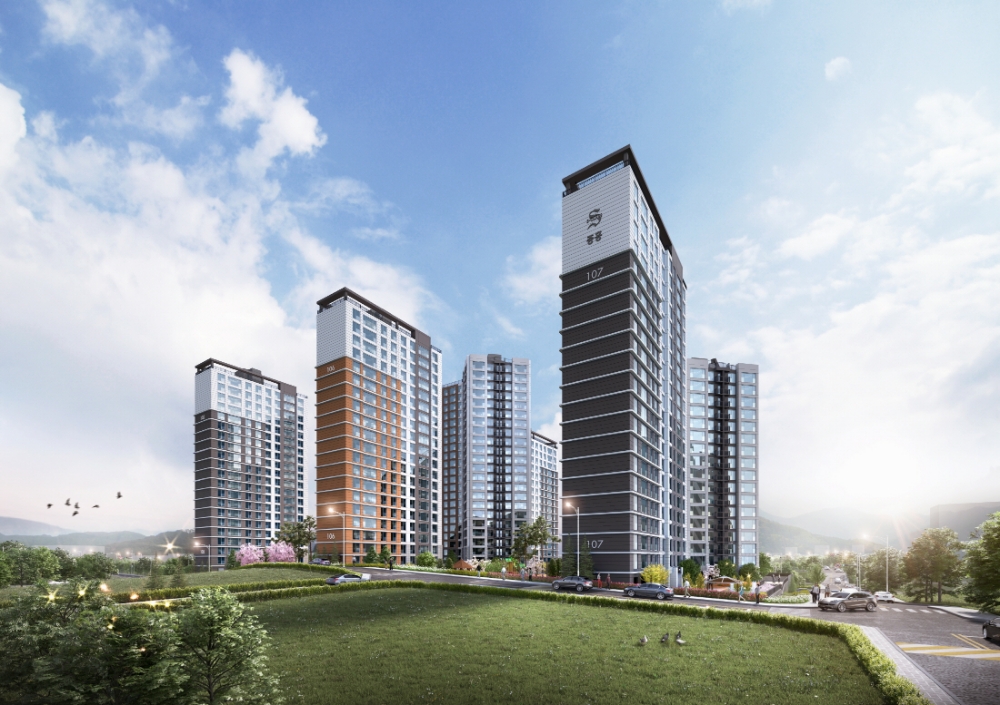 두류 중흥S-클래스 센텀포레 투시도.(사진=중흥건설)