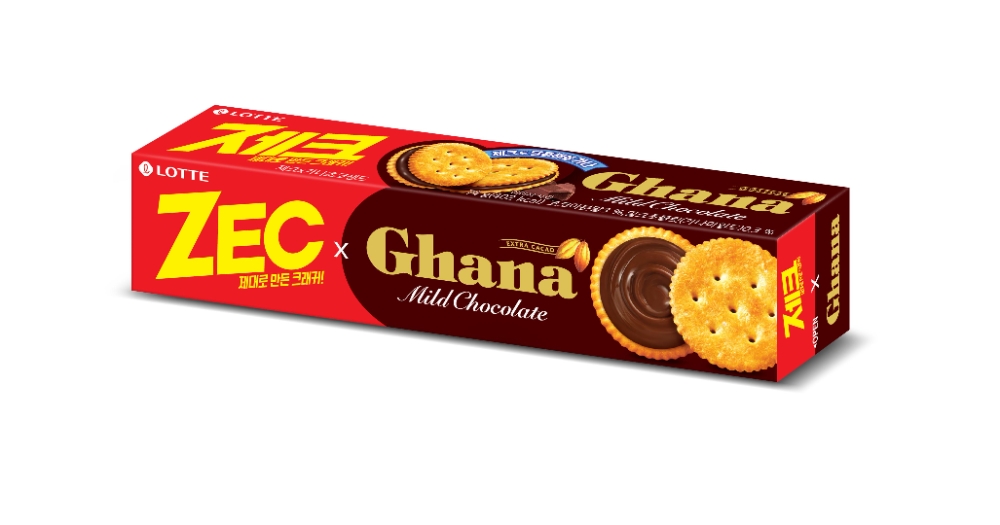 롯데제과 ‘제크X 가나초코샌드’ 출시
