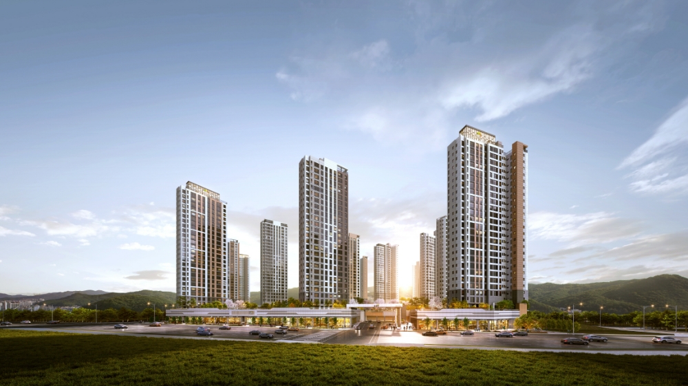 제일풍경채 검단 1차 투시도.(사진=제일건설)