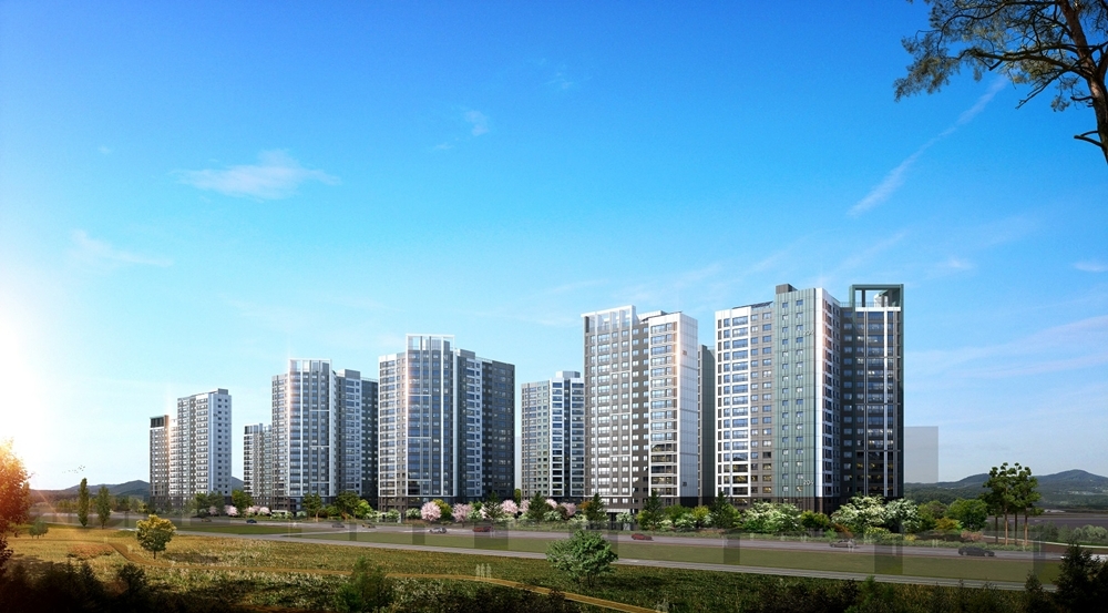 '오룡 푸르지오 파르세나' 투시도.(사진=대우건설)