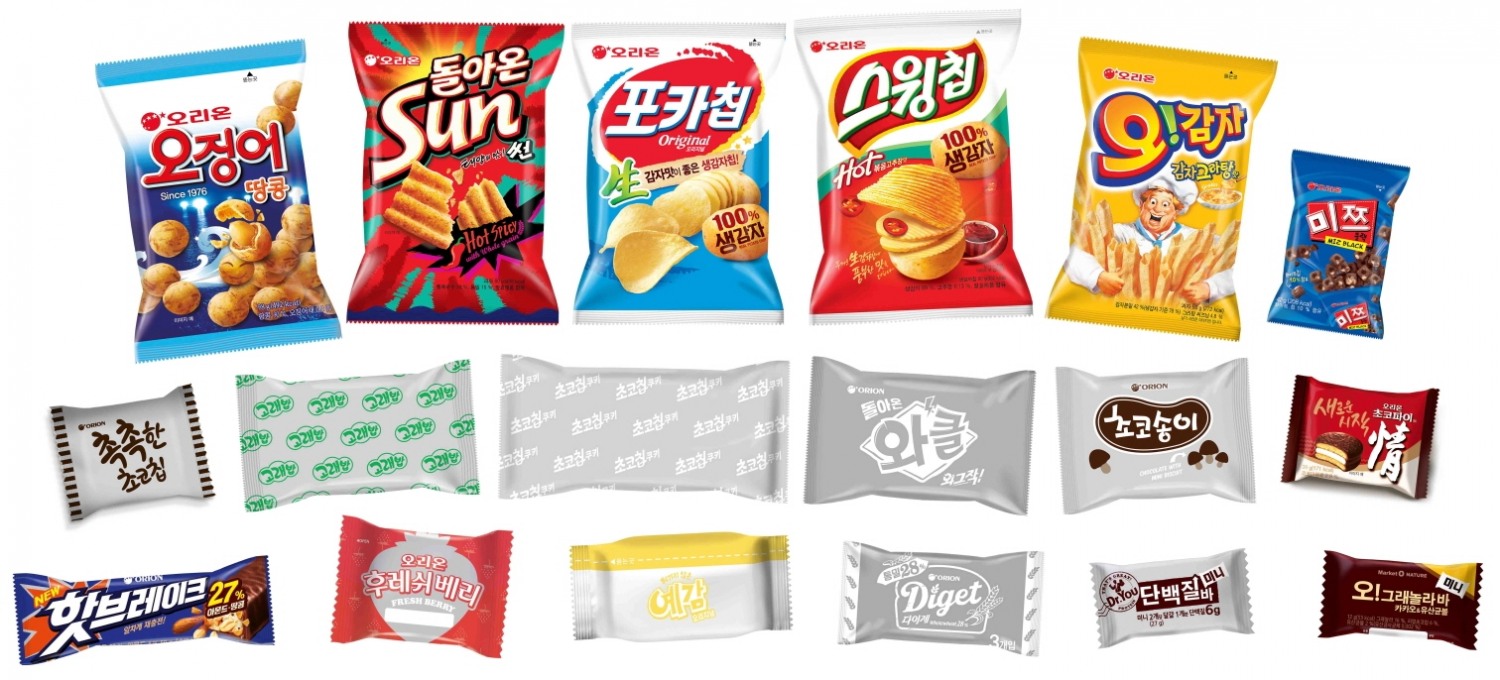 오리온, ‘플렉소 인쇄’ 포장재 적용 제품 확대