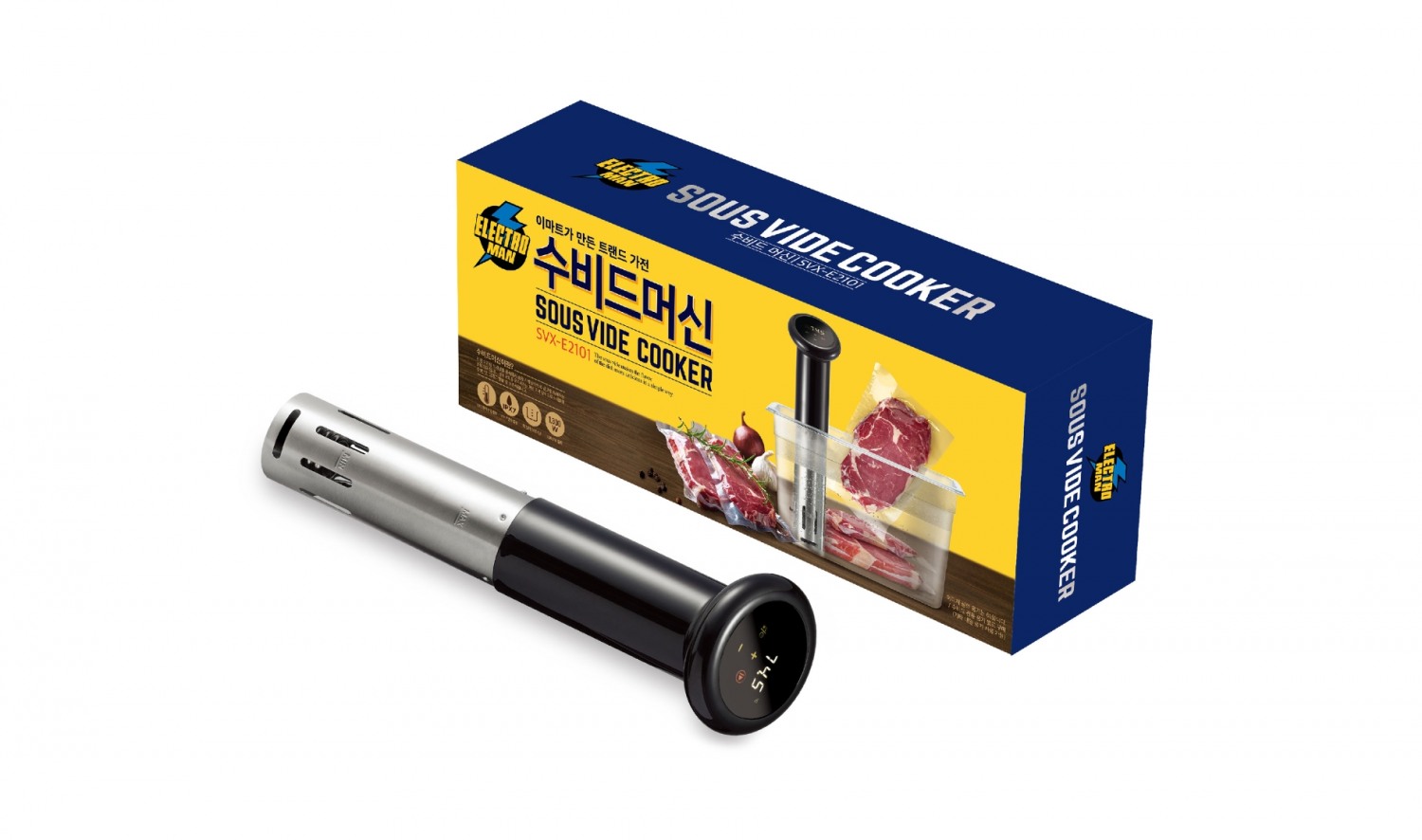 이마트, 일렉트로맨 수비드 머신 출시