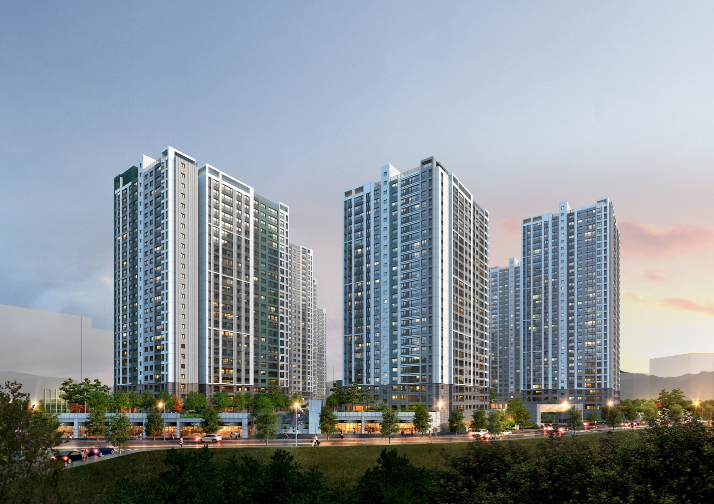 음성 푸르지오 더 퍼스트 투시도.(사진=대우건설)