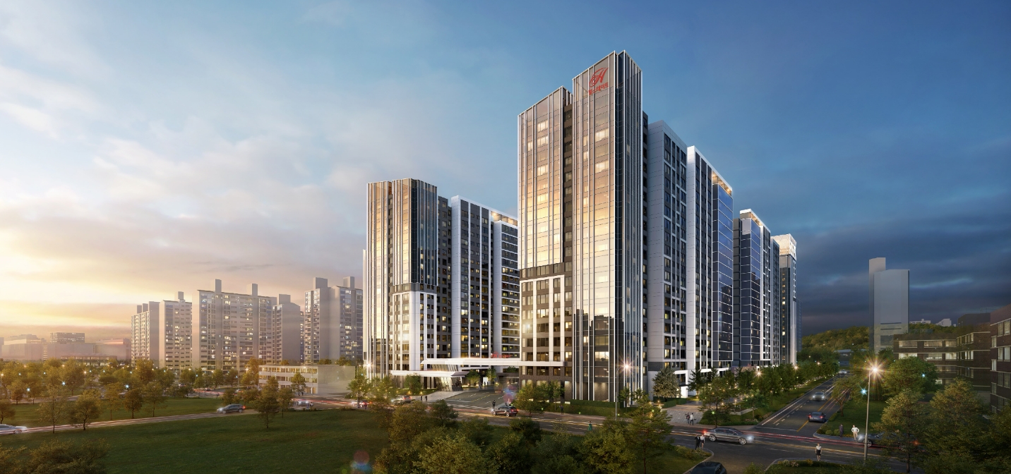 수원 신명동보 리모델링 조감도.(사진=현대건설)