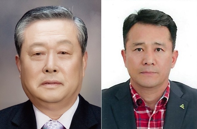 자랑스러운 부산장애인상 수상자.(사진왼쪽부터 김성득 회장, 허태상 회장). (사진제공=부산장애인총연합회)