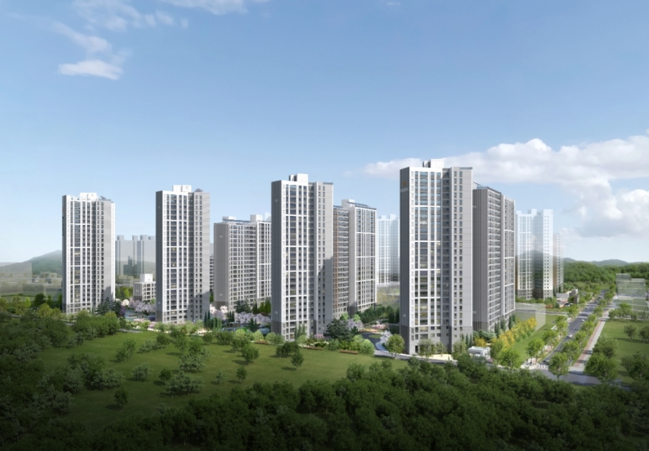 호반써밋 그랜빌2차 투시도.(사진=호반건설)