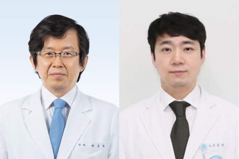 분당서울대병원 안과 박규형 교수(좌), 제주대병원 안과 이종영 교수(우). 사진=분당서울대병원