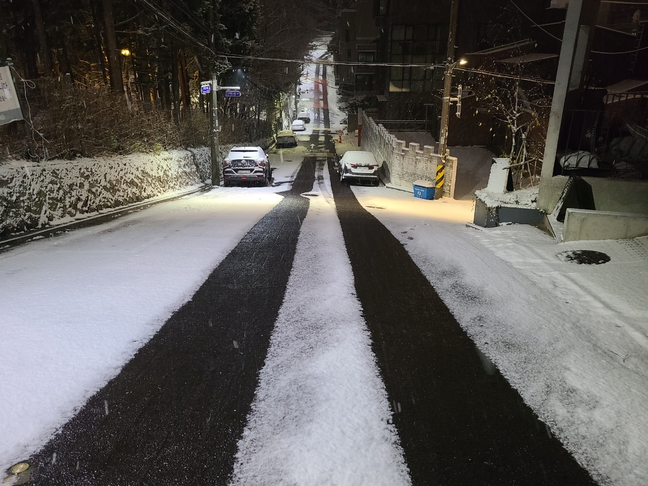 강남구, 이면도로 ‘친환경·스마트 열선’ 가동