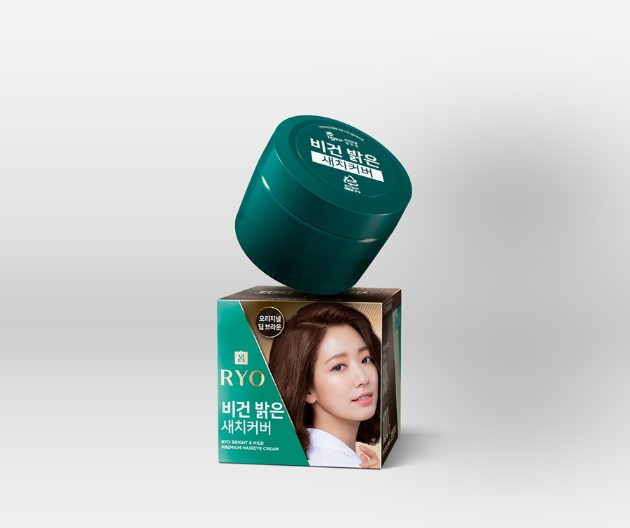 아모레퍼시픽 려, 비건 밝은 새치커버 염색약 출시