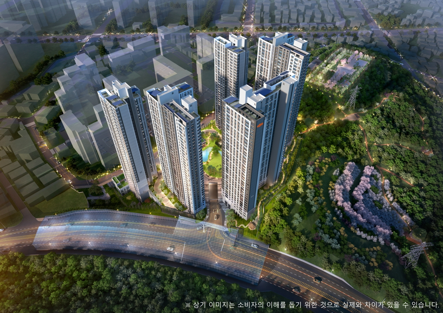 ‘e편한세상 신곡 파크프라임’ 조감도.(사진=DL이앤씨)