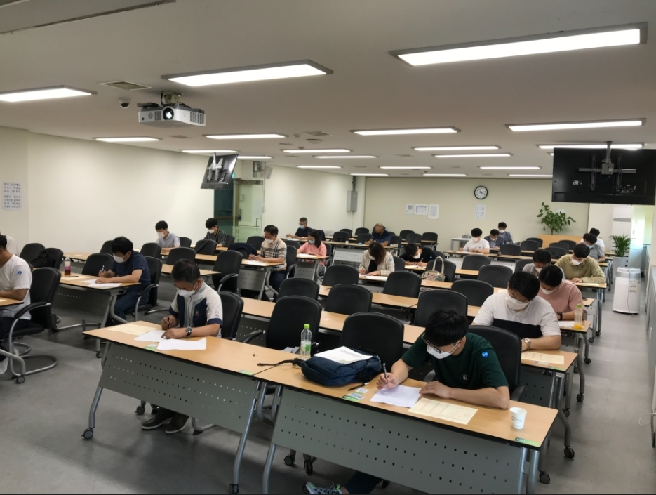 국토안전관리원 기술인교육 전경. (사진=국토안전관리원)