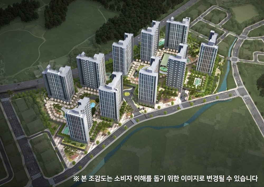 'e편한세상 안성 그랑루체' 조감도.(사진=DL건설)