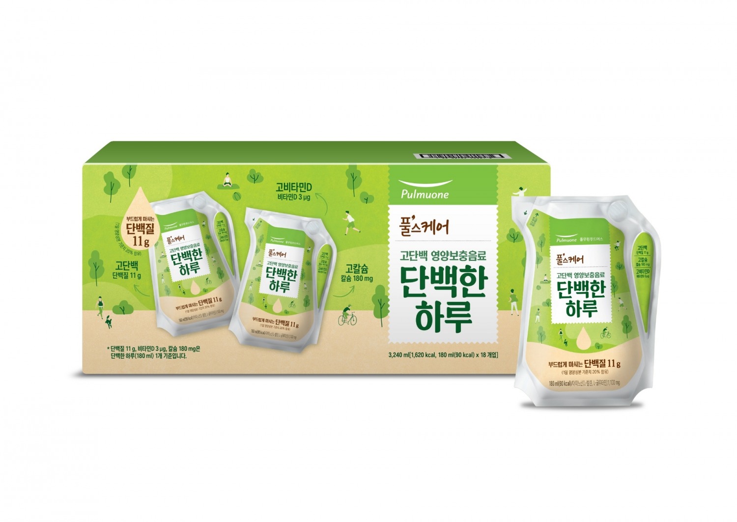 풀무원, 고단백 영양보충음료 ‘단백한 하루’ 출시