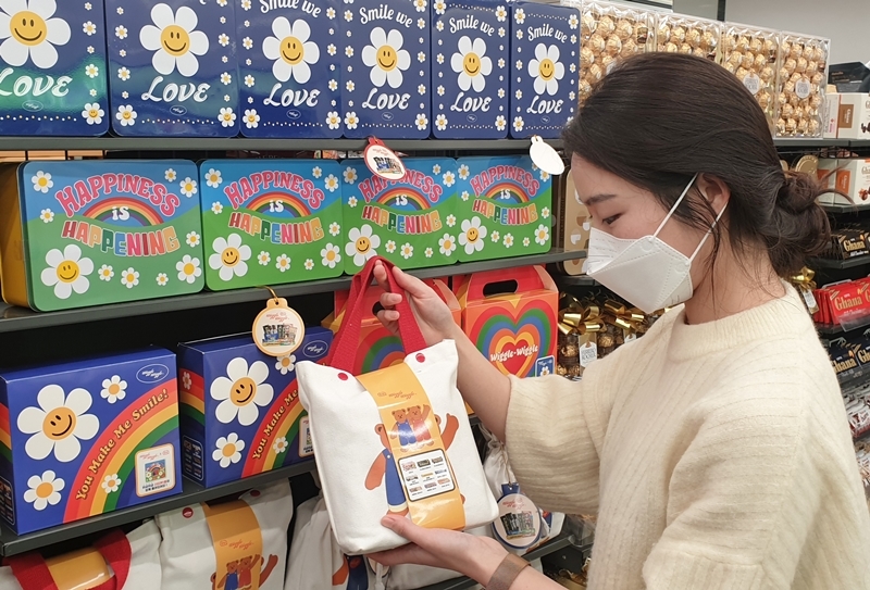 CU 위글위글 콜라보 상품 90% 판매율 기록
