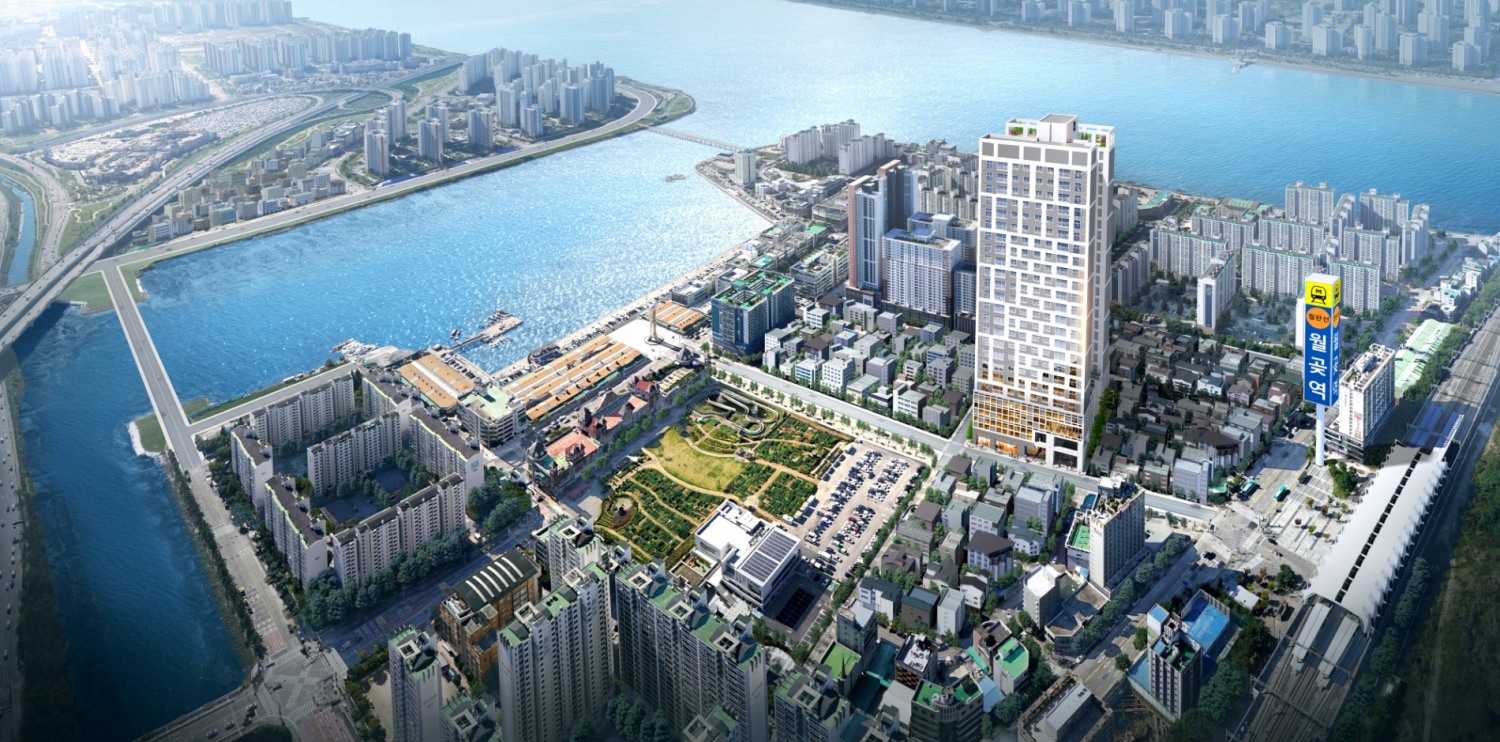 시흥 메트로 디오션 조감도.