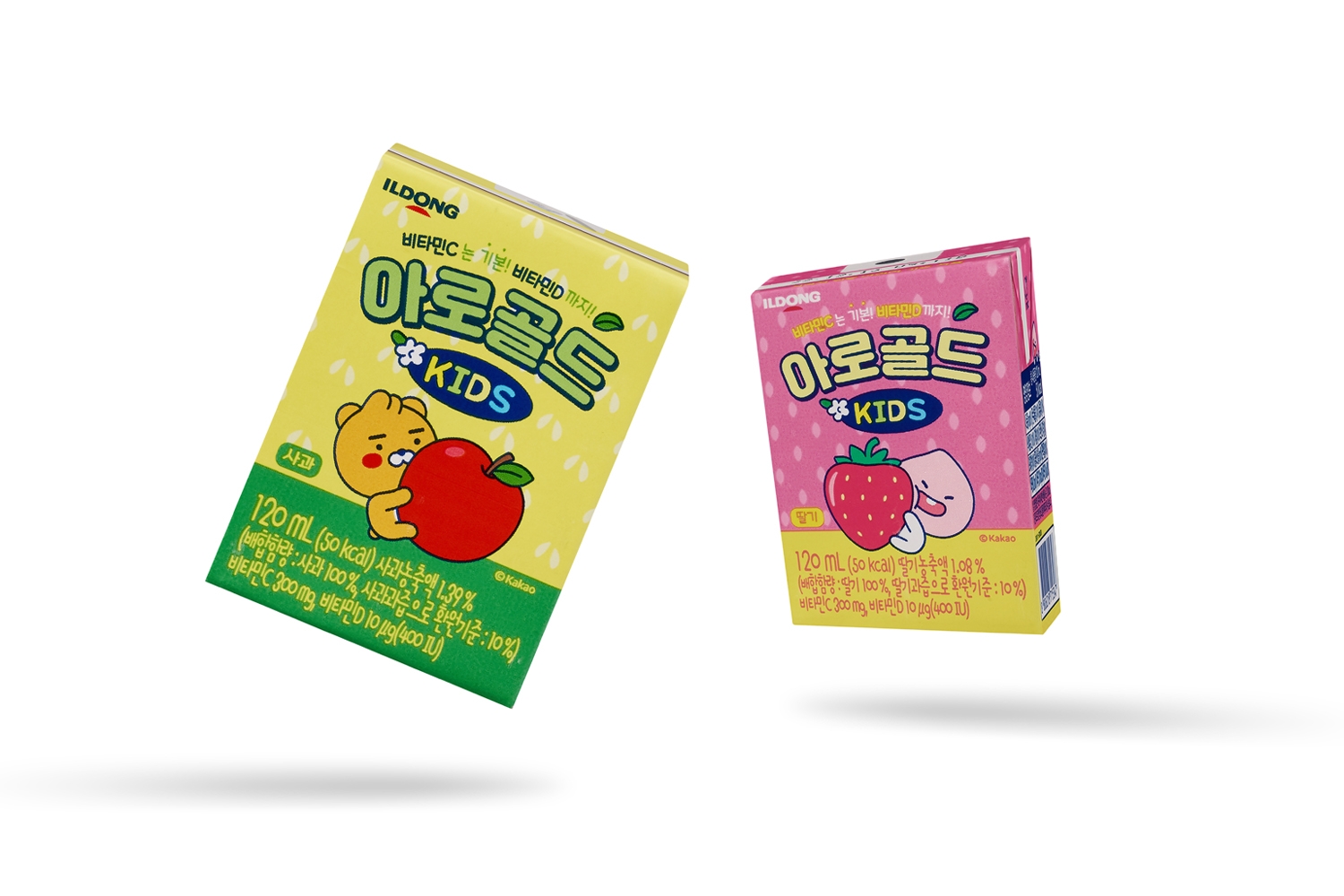 일동제약, 어린이 비타민 음료 '아로골드 키즈' 출시