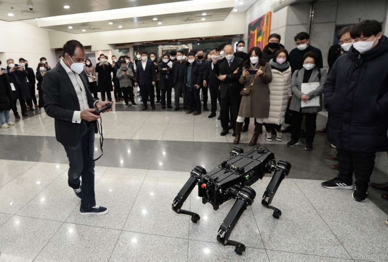 KOTRA, 美 고스트로보틱스와 국내기업 드론봇 해외진출 지원