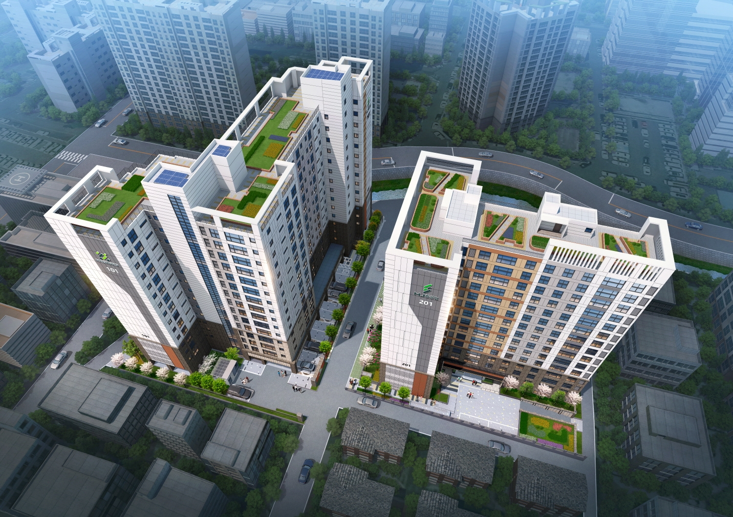 연동 해모로 루민 조감도.(사진=HJ중공업)