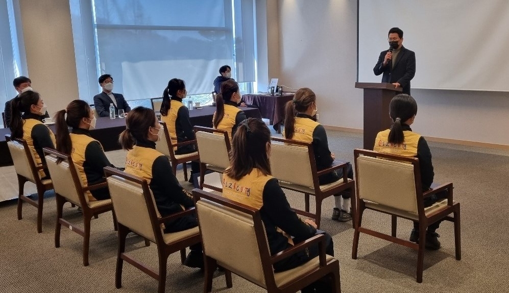 골프존카운티, 제8기 ‘새싹 캐디 양성 프로그램’ 캐디 11명 수료