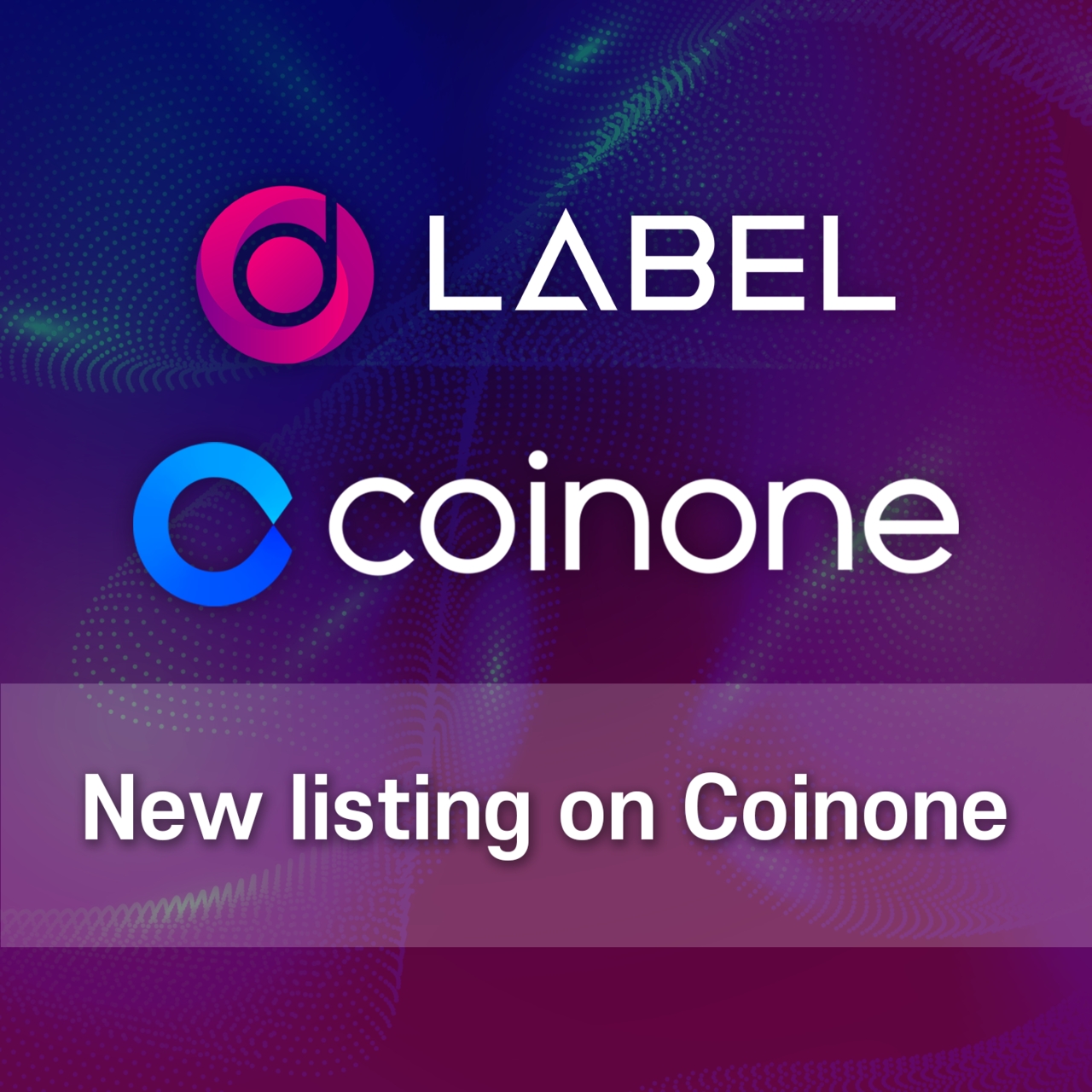 레이블, 국내 가상자산 거래소 코인원 신규 상장