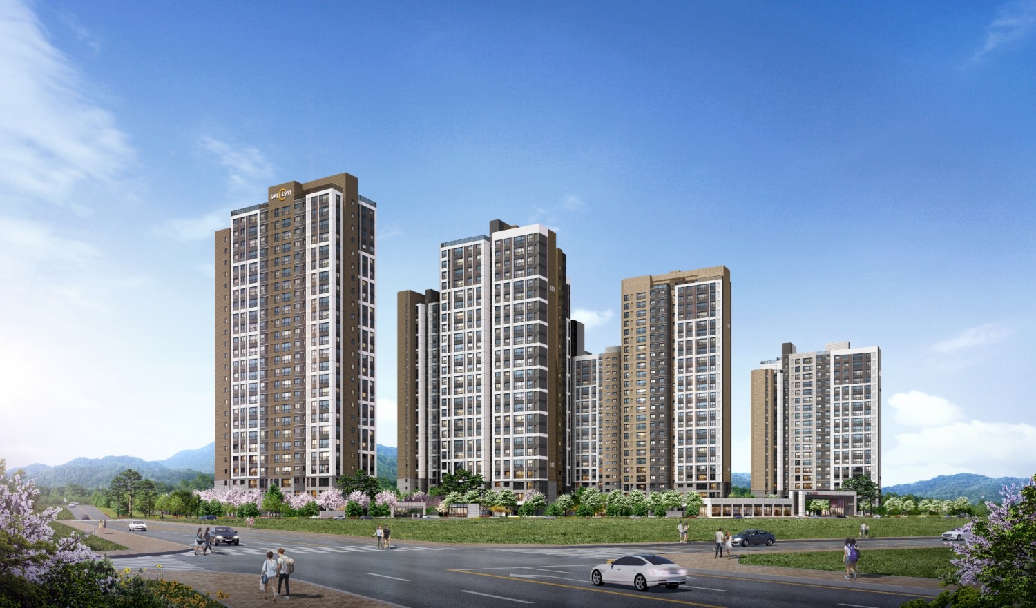 화성 비봉지구 우미린 투시도. (사진=우미건설)