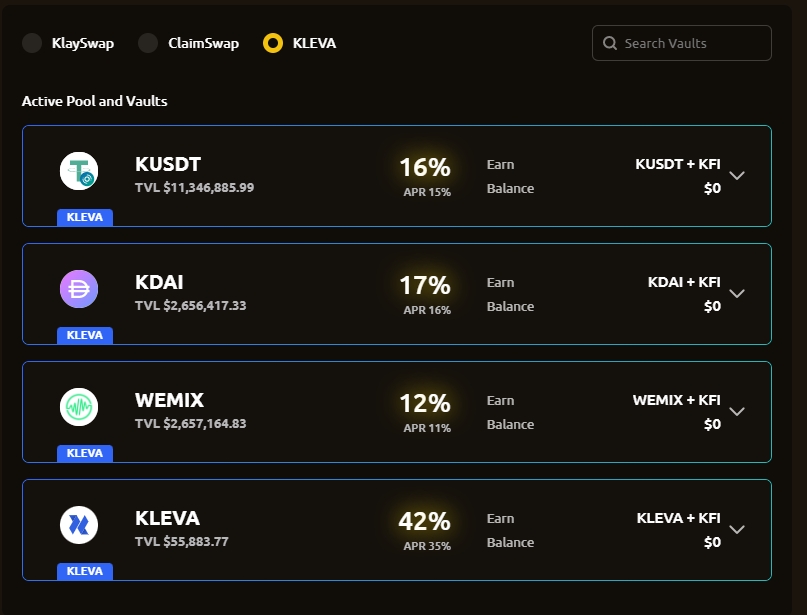 클레이파이는 최근 클레임스왑과 클레바 이자 재예치 편이 서비스스를 오픈했다. 사진=클레이파이 홈페이지 캡쳐