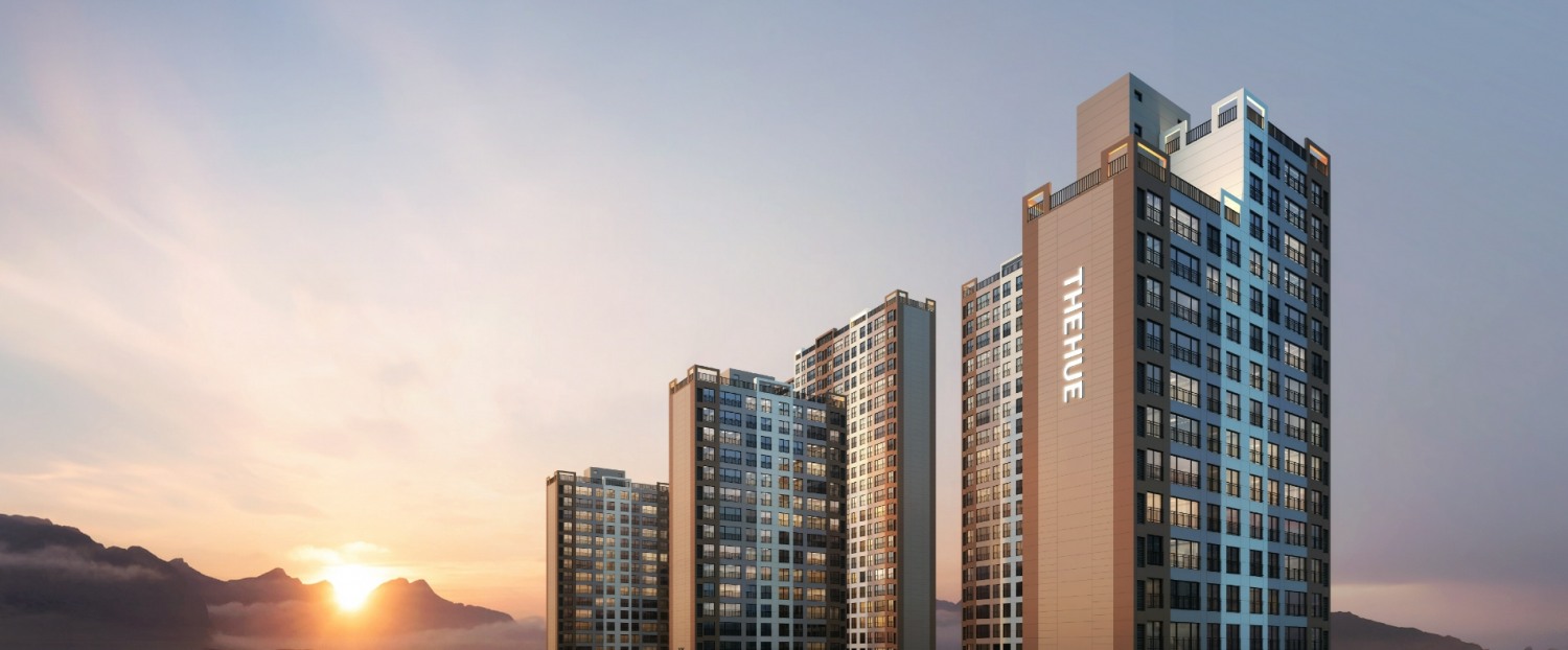 양산 한신더휴 부분투시도.