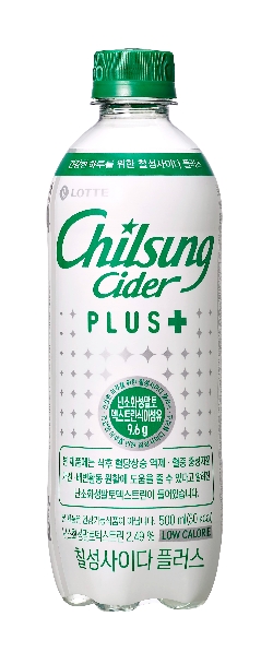 롯데칠성음료 ‘칠성사이다 플러스’ 출시