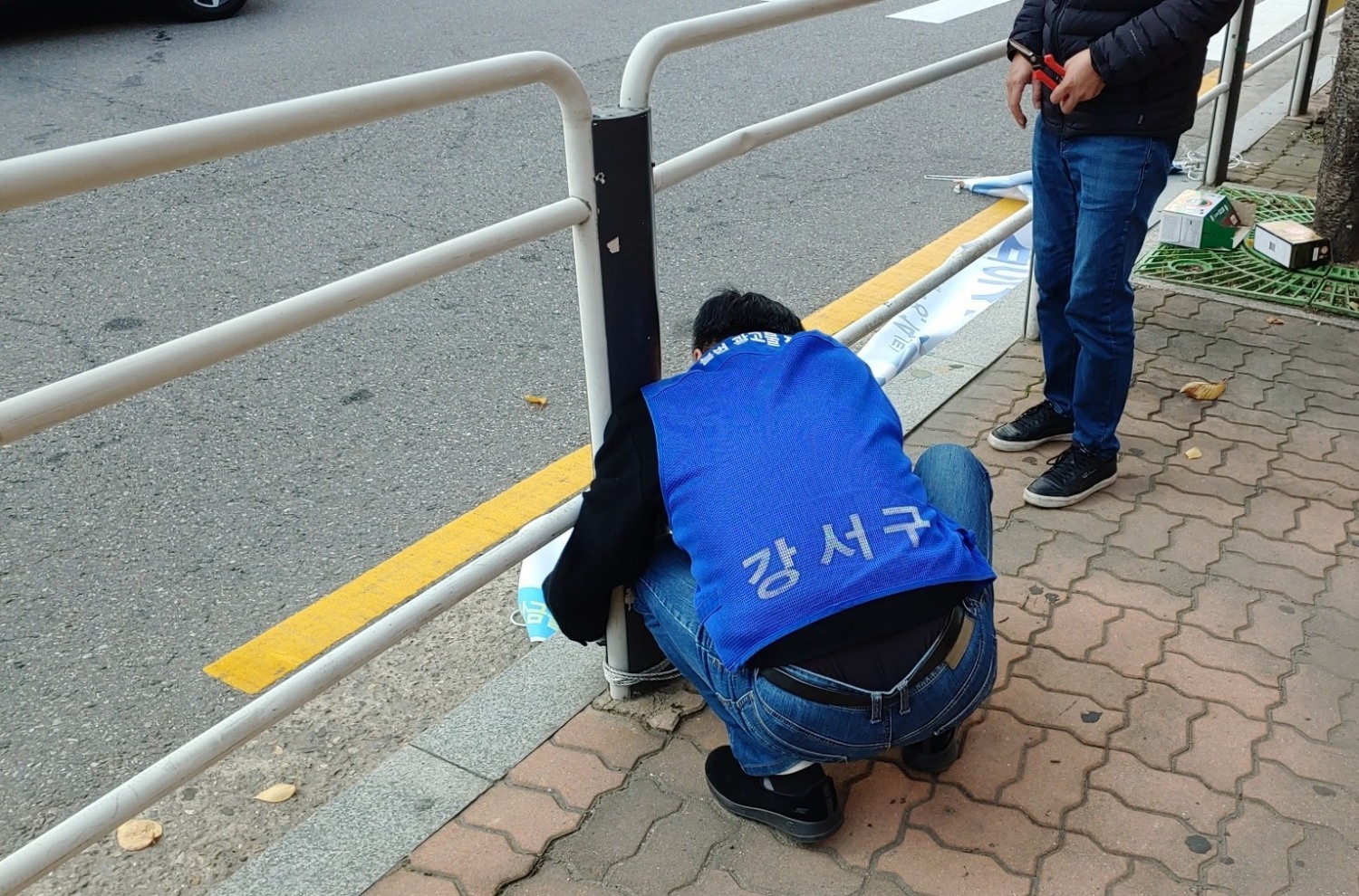 강서구, ‘개학기 학교 주변 불법광고물 일제정비’ 실시