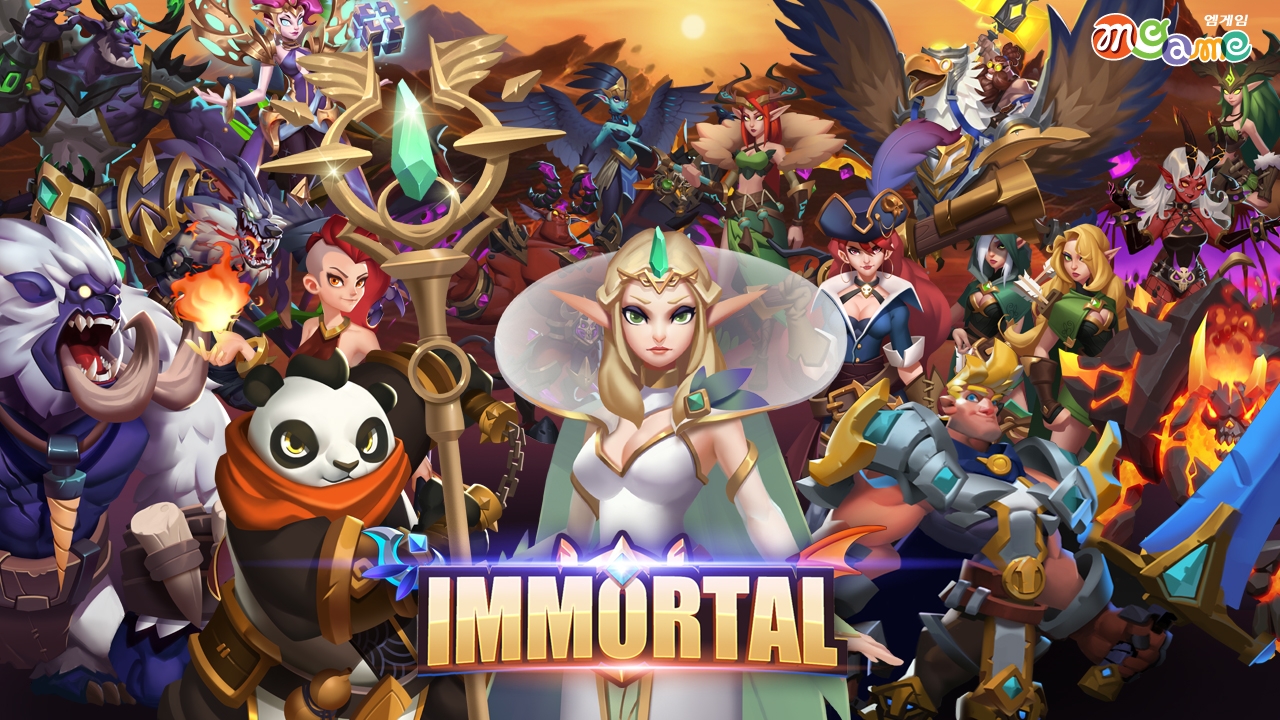 엠게임, 모바일 전쟁 RPG ‘이모탈’ 동남아시아 4개국 동시 출시