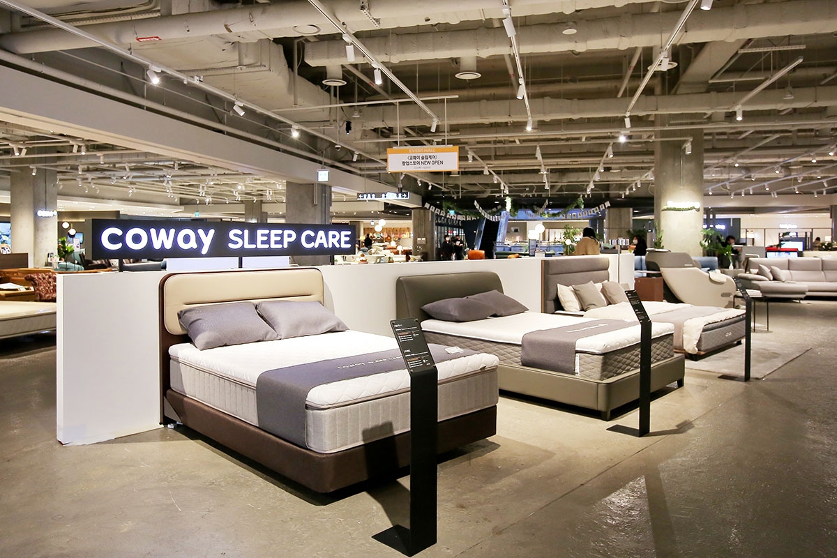 코웨이, 용산 아이파크몰에 ‘코웨이 슬립케어 매트리스 팝업스토어’ 오픈