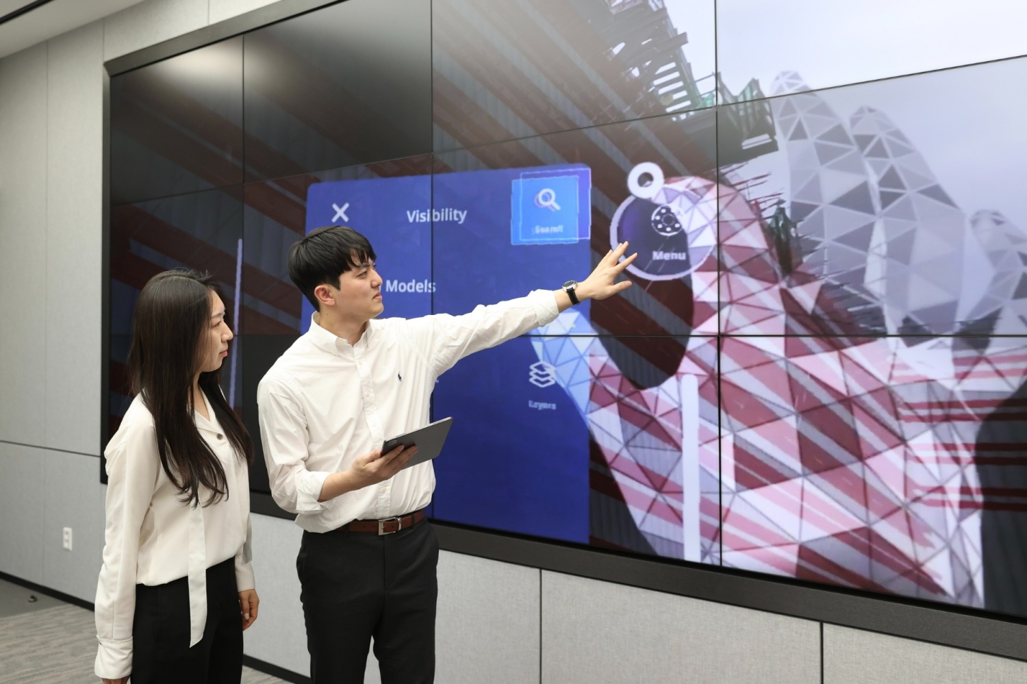 기술시연회.(사진=현대건설)