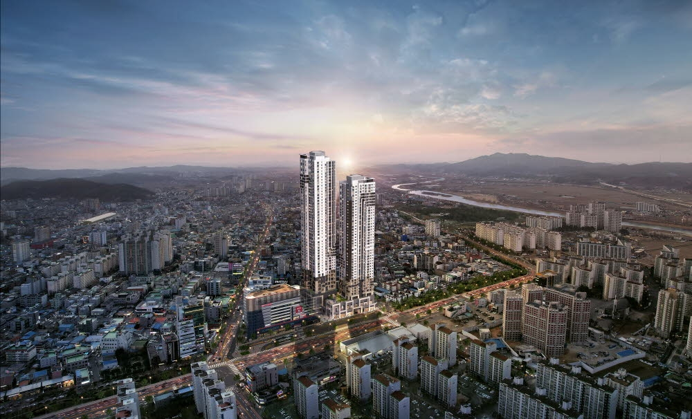 KCC건설, ‘아산 벨코어 스위첸’ 견본주택 개관