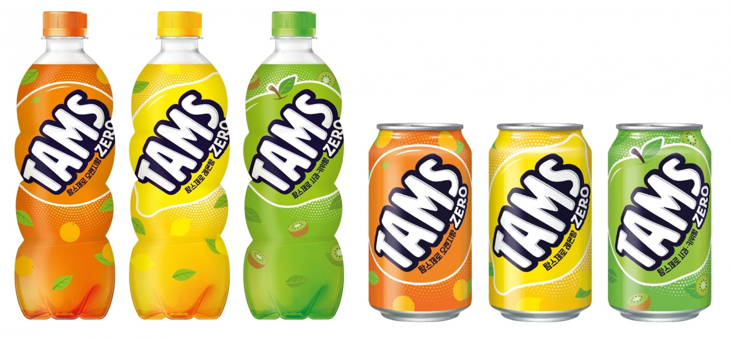 롯데칠성음료, 제로 탄산음료의 NEXT LEVEL! ‘탐스 제로’ 출시