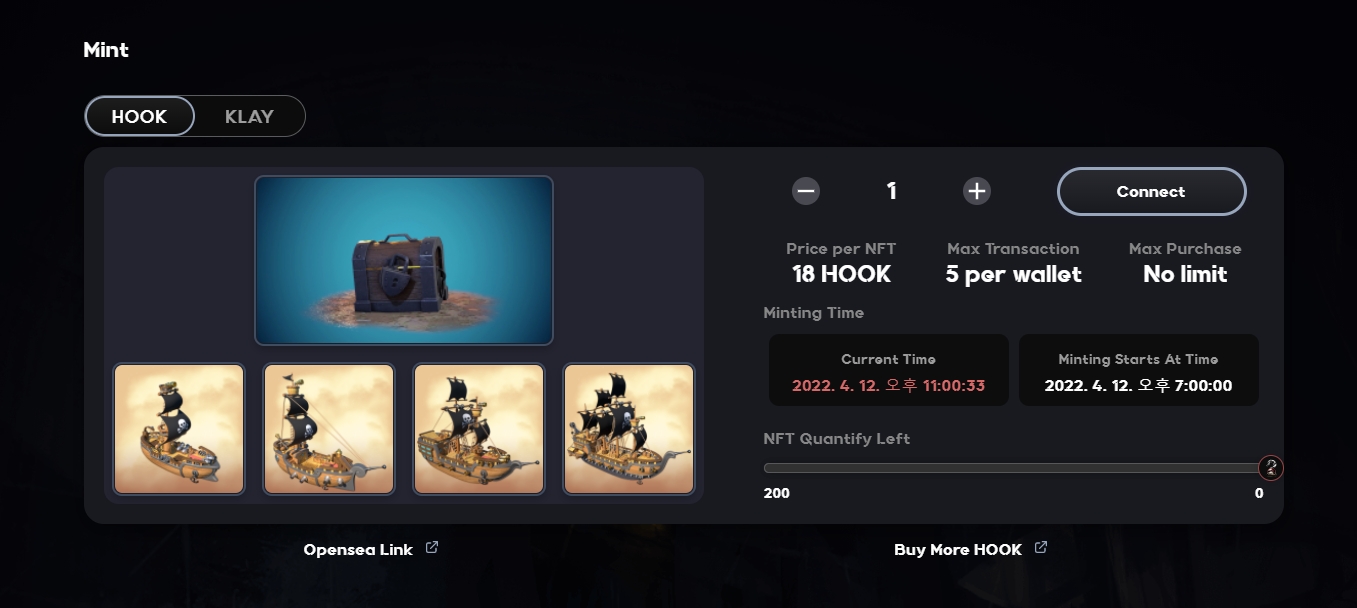 클튼 디파이, NFT 본격화?…네버랜드 HOOK 해적선 0.1초 완판성공