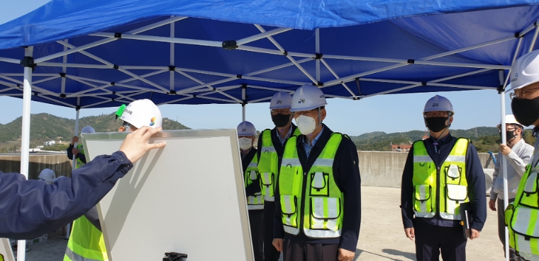 국가철도공단 임주빈 부이사장, 호남고속철도 2단계 건설현장 점검