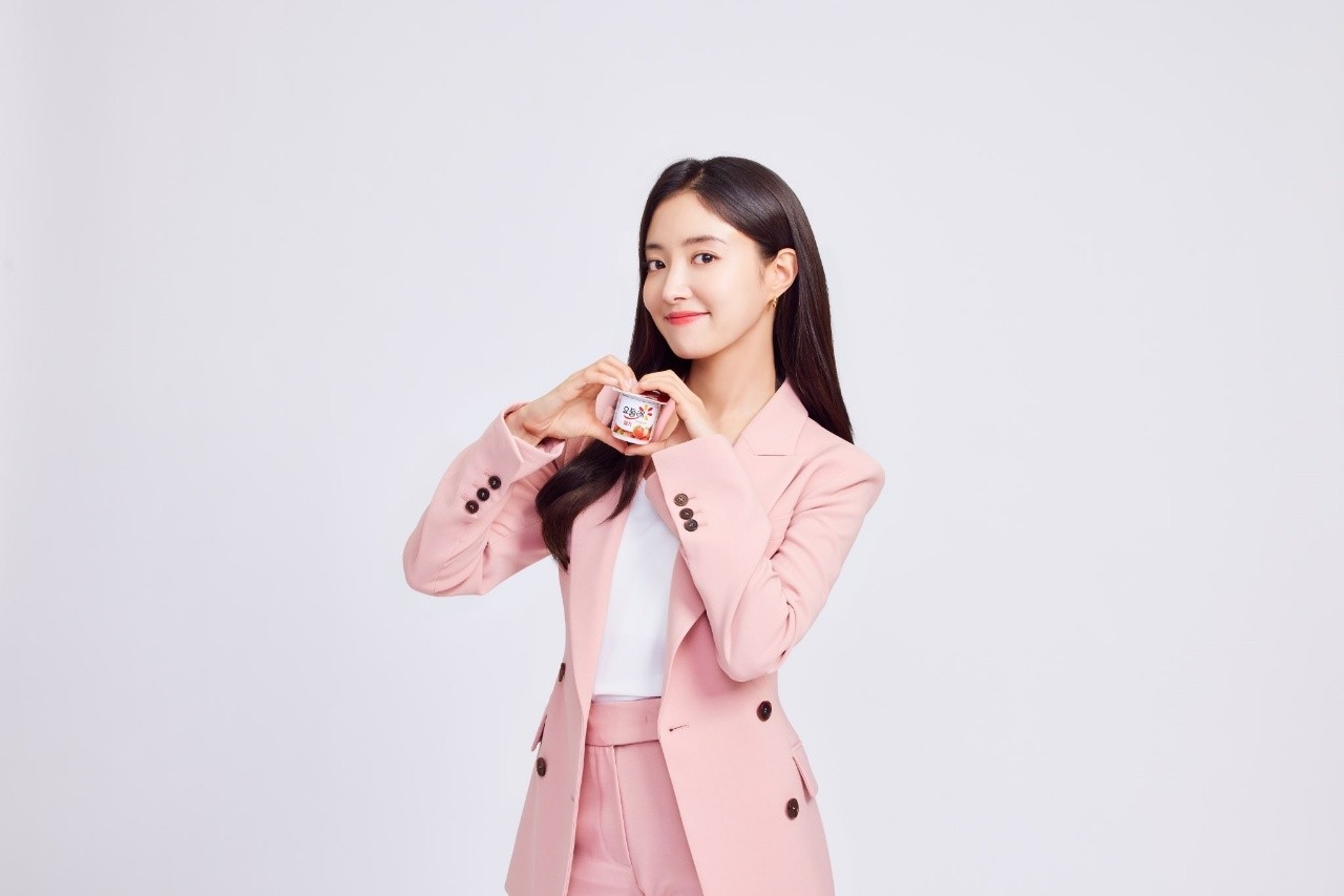 빙그레, 요플레 모델로 배우 이세영 재발탁