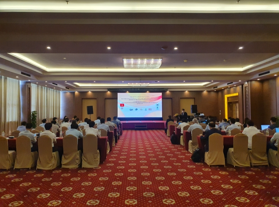 국토안전관리원, 베트남 ODA사업 워크숍 전경.(사진=국토안전관리원)