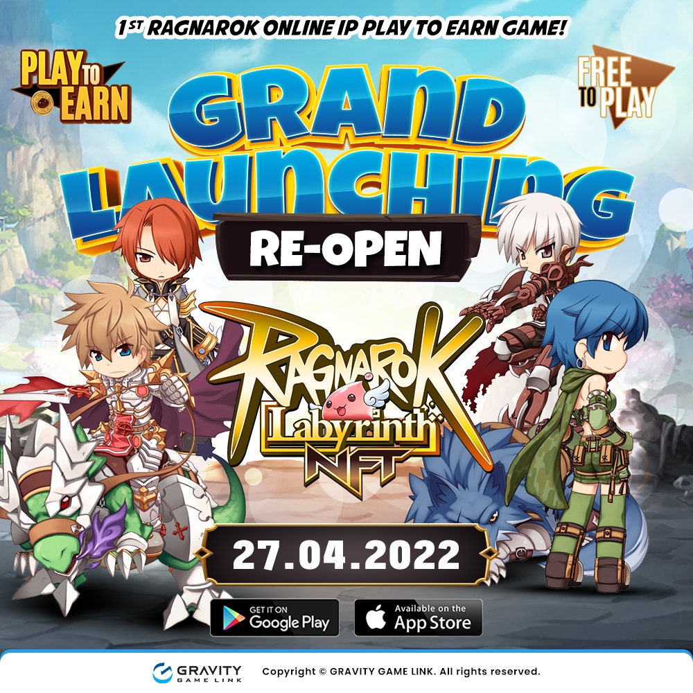 그라비티, ‘Ragnarok Labyrinth NFT’ 동남아시아 지역 다운로드 100만 돌파